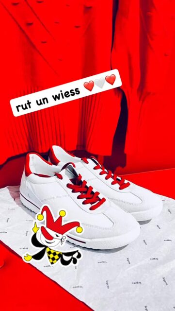 rut un wiess .. ❤️🤍❤️ #legero #weiß #aachen #deutschland #schuhe