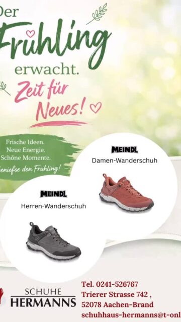 Zeit für Neues #meindl #wandern #freizeit #aachen #deutschland