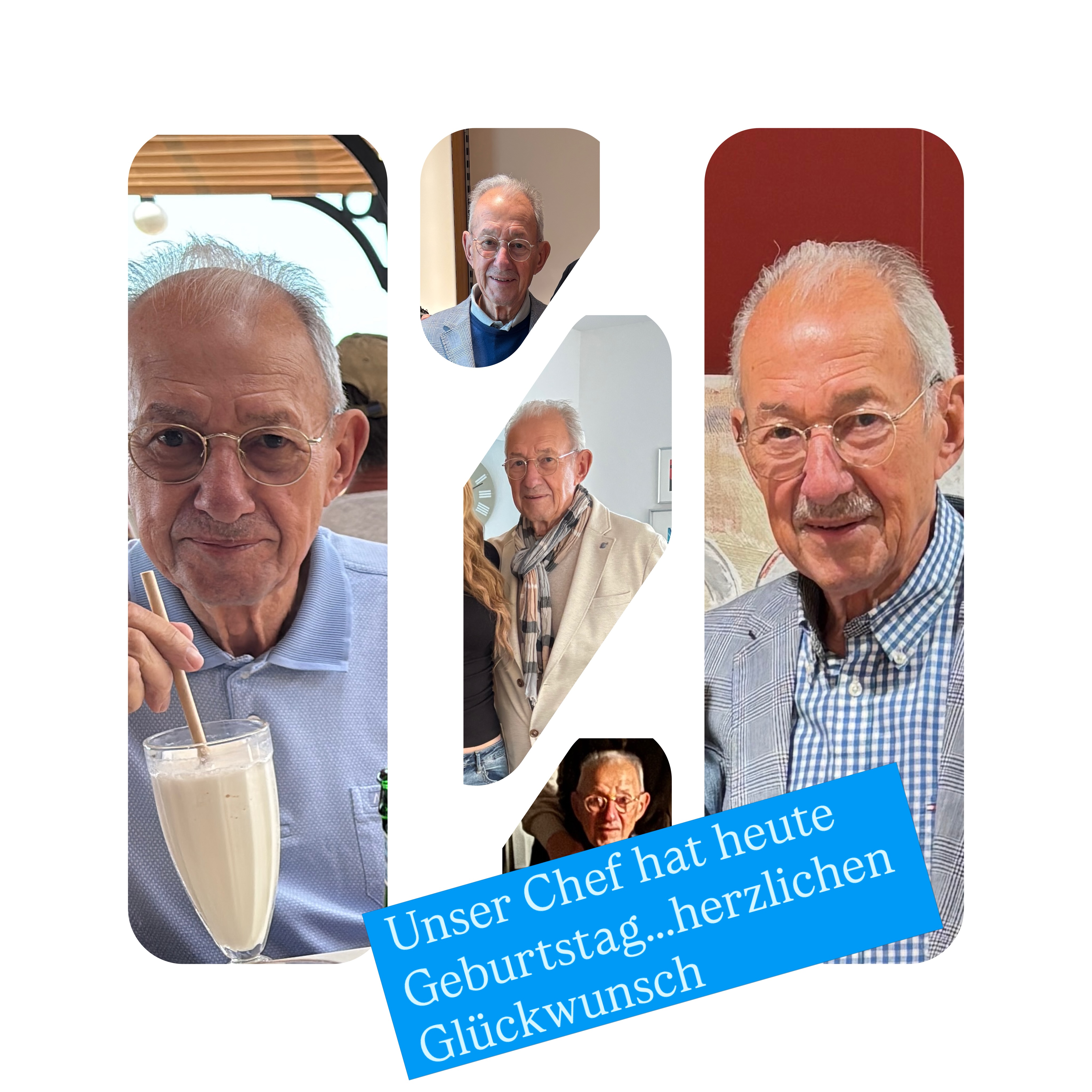 Unser Chef hat heute Geburtstag… herzlichen Glückwunsch #geburtstag #senior #aachen #glückwunsch #chef